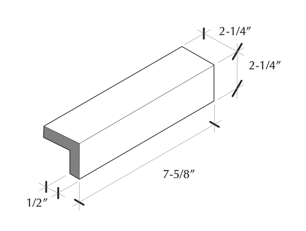 Modular Thin Brick (½) - HC Muddox